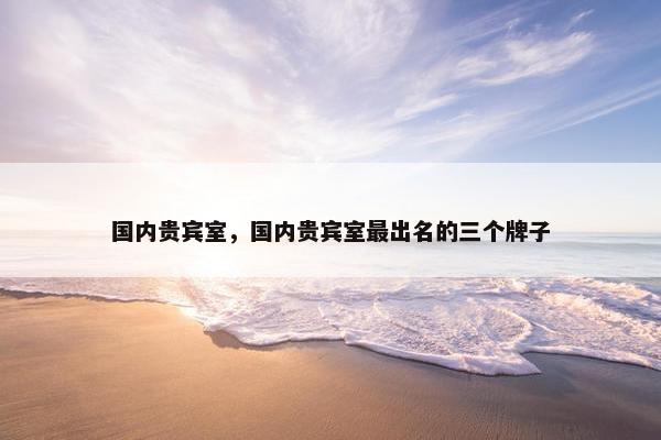 国内贵宾室，国内贵宾室最出名的三个牌子