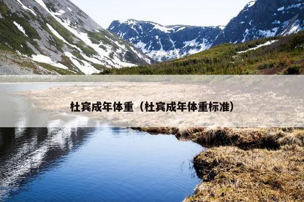 杜宾成年体重（杜宾成年体重标准）