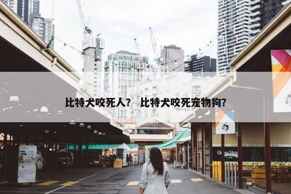 比特犬咬死人？ 比特犬咬死宠物狗？