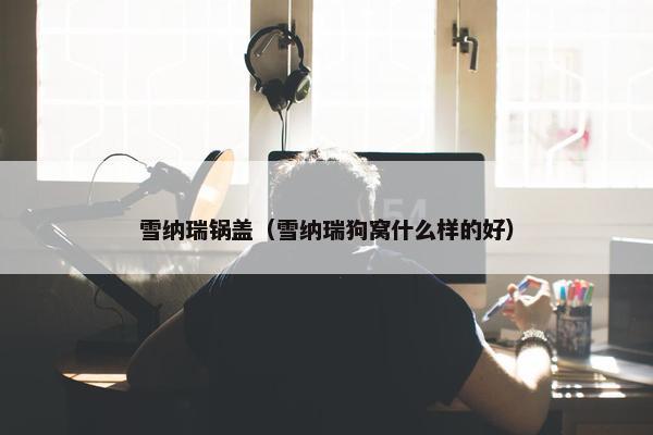 雪纳瑞锅盖（雪纳瑞狗窝什么样的好）