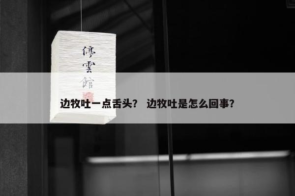 边牧吐一点舌头？ 边牧吐是怎么回事？