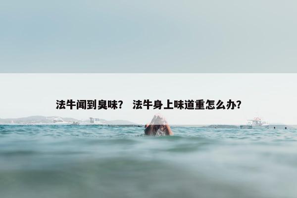 法牛闻到臭味？ 法牛身上味道重怎么办？