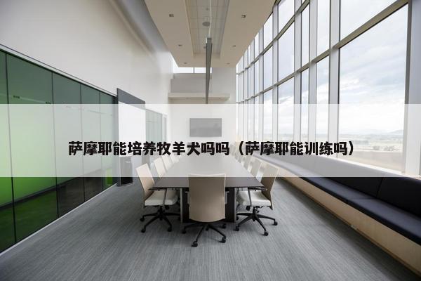 萨摩耶能培养牧羊犬吗吗（萨摩耶能训练吗）