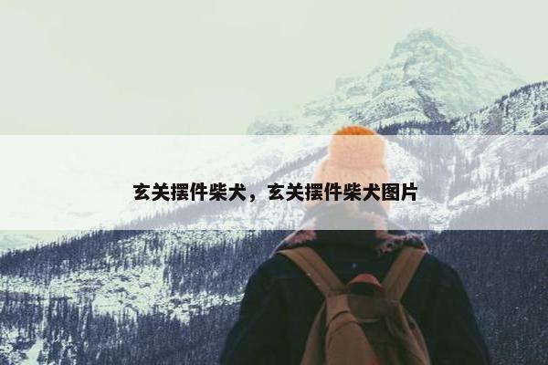 玄关摆件柴犬，玄关摆件柴犬图片