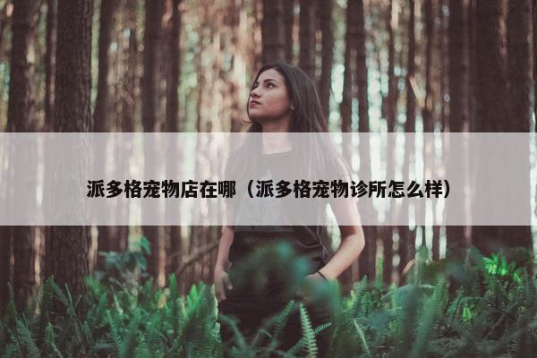 派多格宠物店在哪（派多格宠物诊所怎么样）