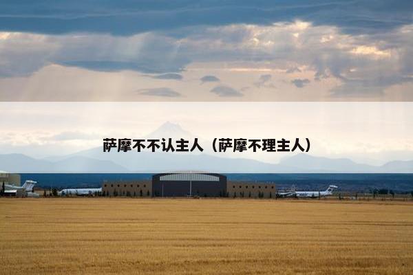 萨摩不不认主人（萨摩不理主人）