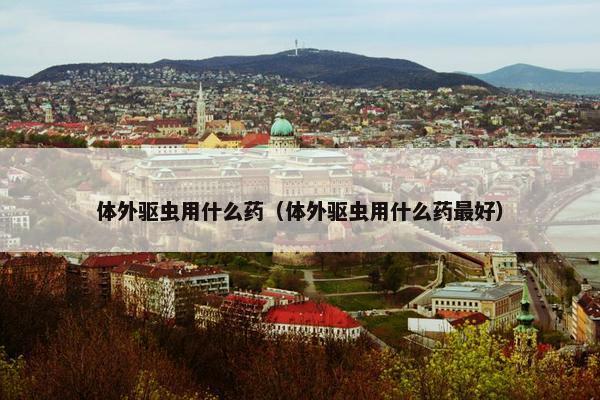 体外驱虫用什么药（体外驱虫用什么药最好）