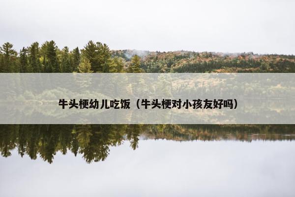 牛头梗幼儿吃饭（牛头梗对小孩友好吗）