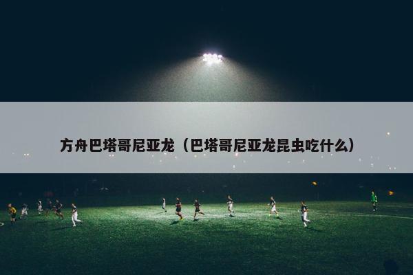 方舟巴塔哥尼亚龙（巴塔哥尼亚龙昆虫吃什么）