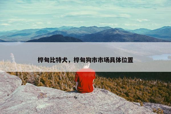 桦甸比特犬，桦甸狗市市场具体位置