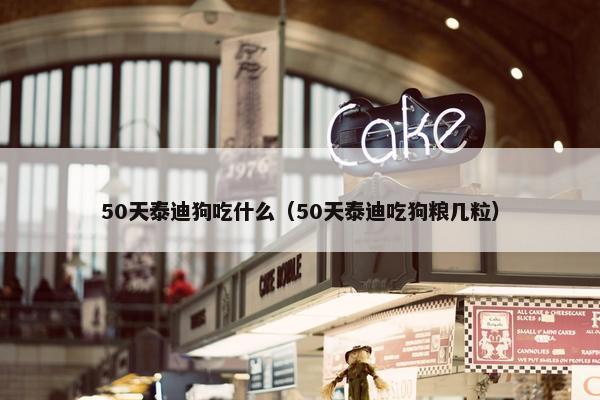 50天泰迪狗吃什么（50天泰迪吃狗粮几粒）