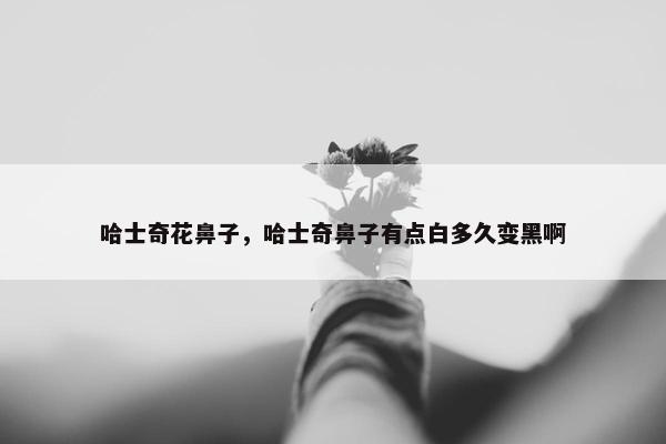 哈士奇花鼻子，哈士奇鼻子有点白多久变黑啊