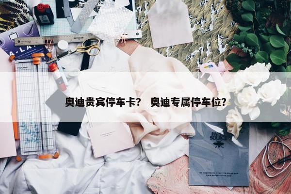 奥迪贵宾停车卡？ 奥迪专属停车位？
