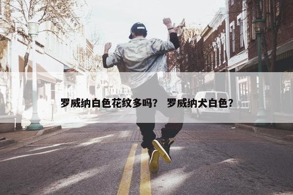罗威纳白色花纹多吗？ 罗威纳犬白色？