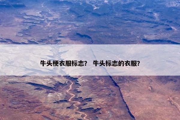 牛头梗衣服标志？ 牛头标志的衣服？