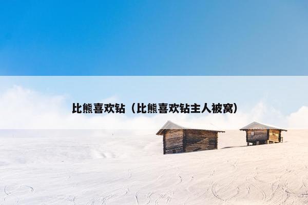 比熊喜欢钻（比熊喜欢钻主人被窝）