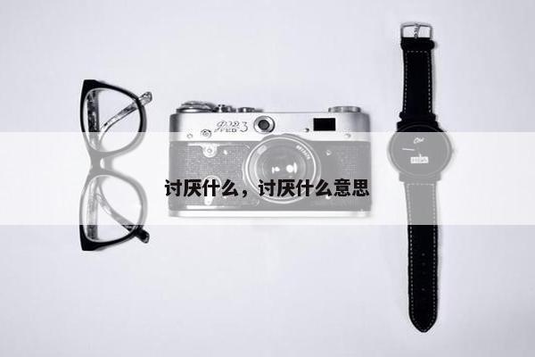 讨厌什么，讨厌什么意思