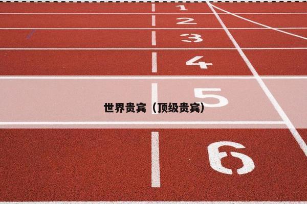 世界贵宾（顶级贵宾）