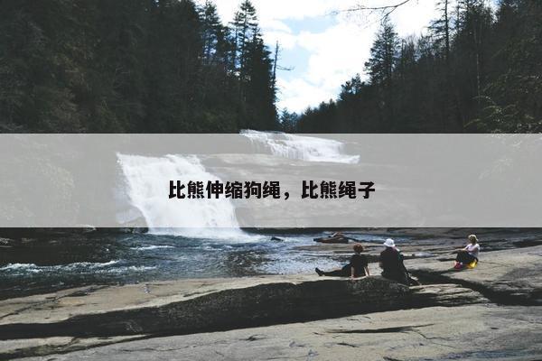比熊伸缩狗绳，比熊绳子
