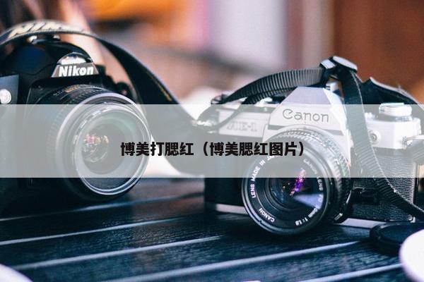 博美打腮红（博美腮红图片）