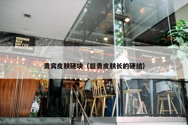 贵宾皮肤硬块（巨贵皮肤长的硬结）