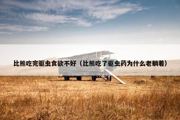 比熊吃完驱虫食欲不好（比熊吃了驱虫药为什么老躺着）