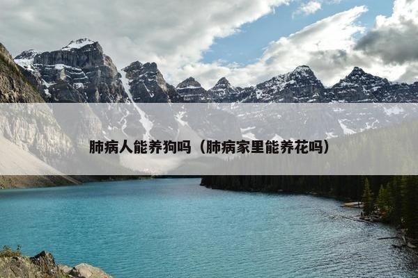 肺病人能养狗吗（肺病家里能养花吗）