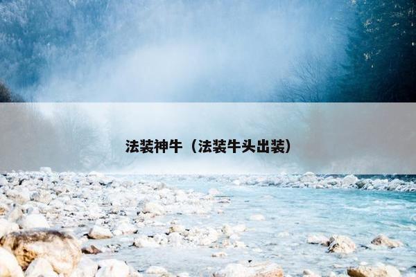 法装神牛（法装牛头出装）