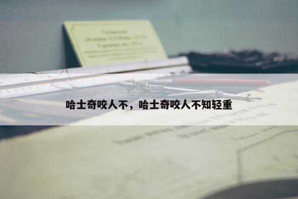 哈士奇咬人不，哈士奇咬人不知轻重