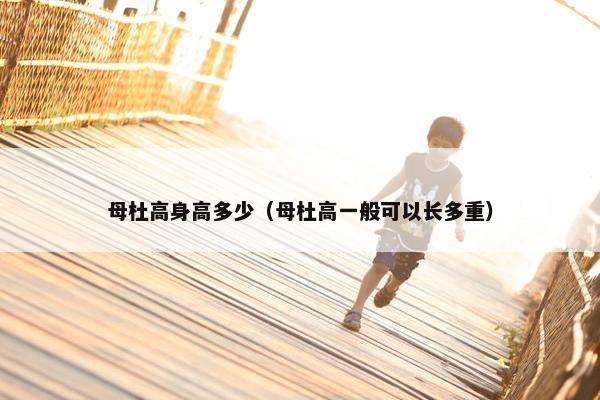 母杜高身高多少（母杜高一般可以长多重）