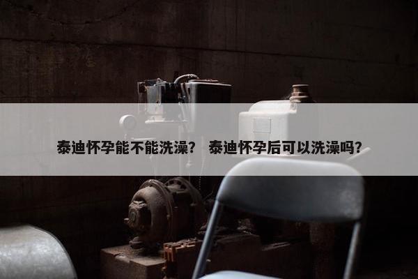 泰迪怀孕能不能洗澡？ 泰迪怀孕后可以洗澡吗？