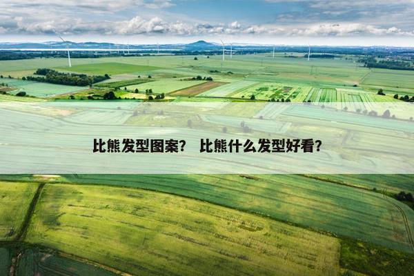 比熊发型图案？ 比熊什么发型好看？