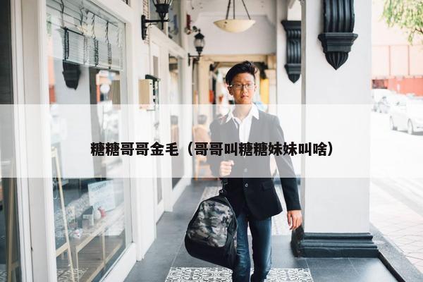 糖糖哥哥金毛（哥哥叫糖糖妹妹叫啥）
