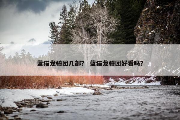 蓝猫龙骑团几部？ 蓝猫龙骑团好看吗？