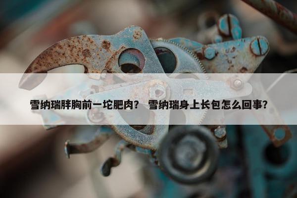 雪纳瑞胖胸前一坨肥肉？ 雪纳瑞身上长包怎么回事？