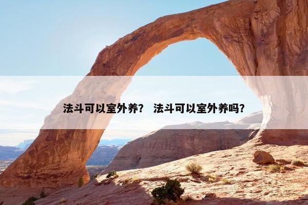 法斗可以室外养？ 法斗可以室外养吗？