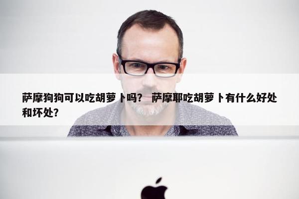 萨摩狗狗可以吃胡萝卜吗？ 萨摩耶吃胡萝卜有什么好处和坏处？