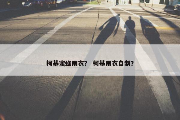 柯基蜜蜂雨衣？ 柯基雨衣自制？