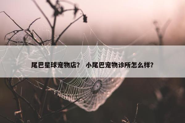尾巴星球宠物店？ 小尾巴宠物诊所怎么样？