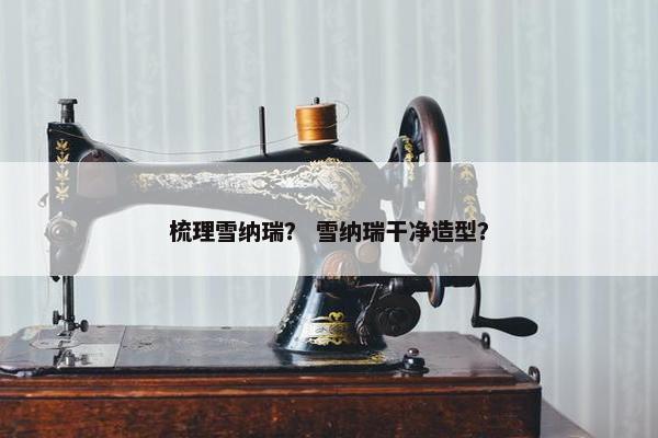 梳理雪纳瑞？ 雪纳瑞干净造型？