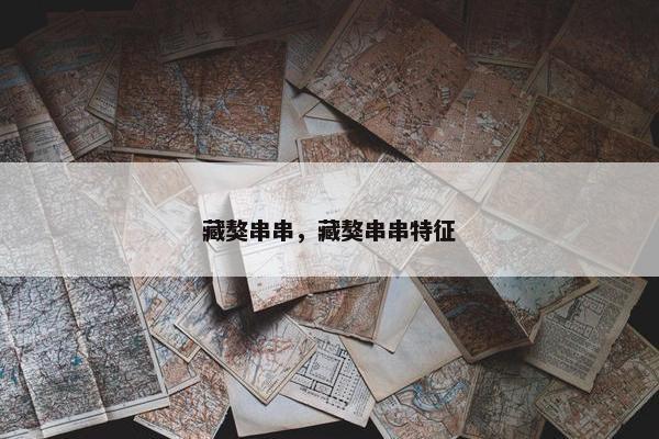 藏獒串串，藏獒串串特征