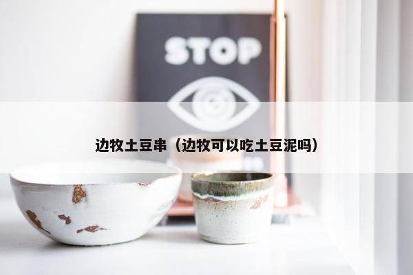 边牧土豆串（边牧可以吃土豆泥吗）