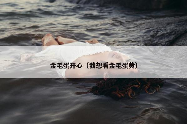 金毛蛋开心（我想看金毛蛋黄）