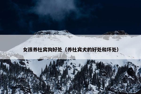 女孩养杜宾狗好处（养杜宾犬的好处和坏处）