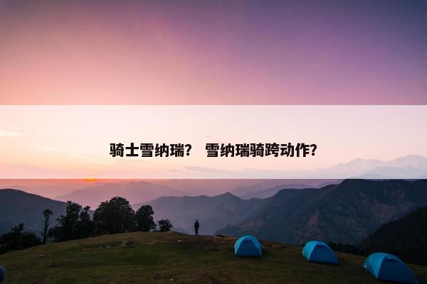 骑士雪纳瑞？ 雪纳瑞骑跨动作？