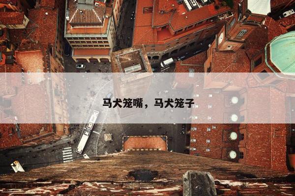 马犬笼嘴，马犬笼子