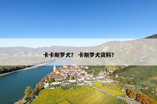 卡卡斯罗犬？ 卡斯罗犬资料？