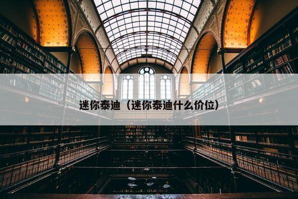 迷你泰迪（迷你泰迪什么价位）