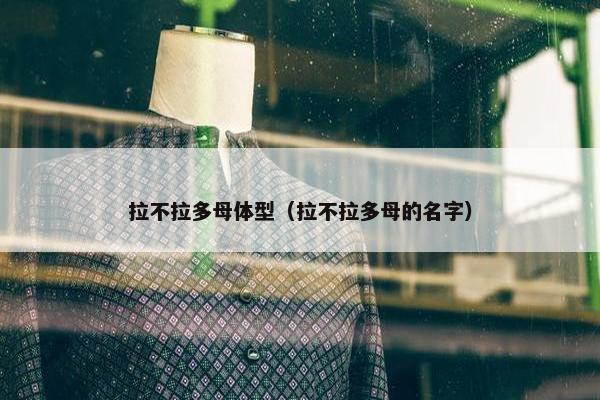 拉不拉多母体型（拉不拉多母的名字）