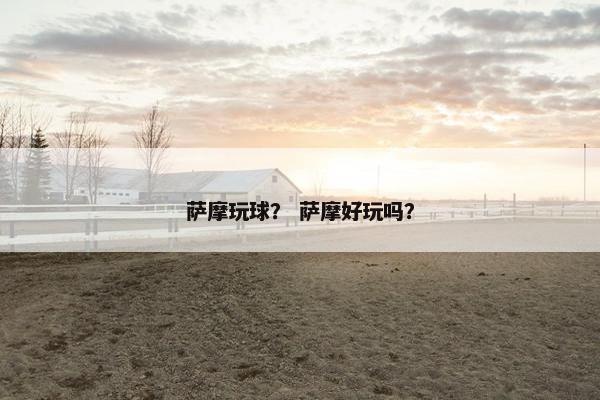 萨摩玩球？ 萨摩好玩吗？